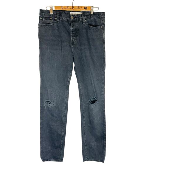 Gap Distressed 1969 Relaxed Boyfriend Women's Jeans  Size 30 Tall, Vintage Vibes - Picture 1 of 12